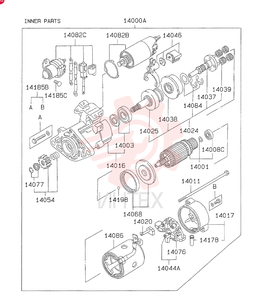 STARTER MOTOR VAME049303 (2)