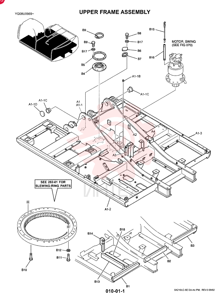 UPPER FRAME ASSY YN52F00230P1