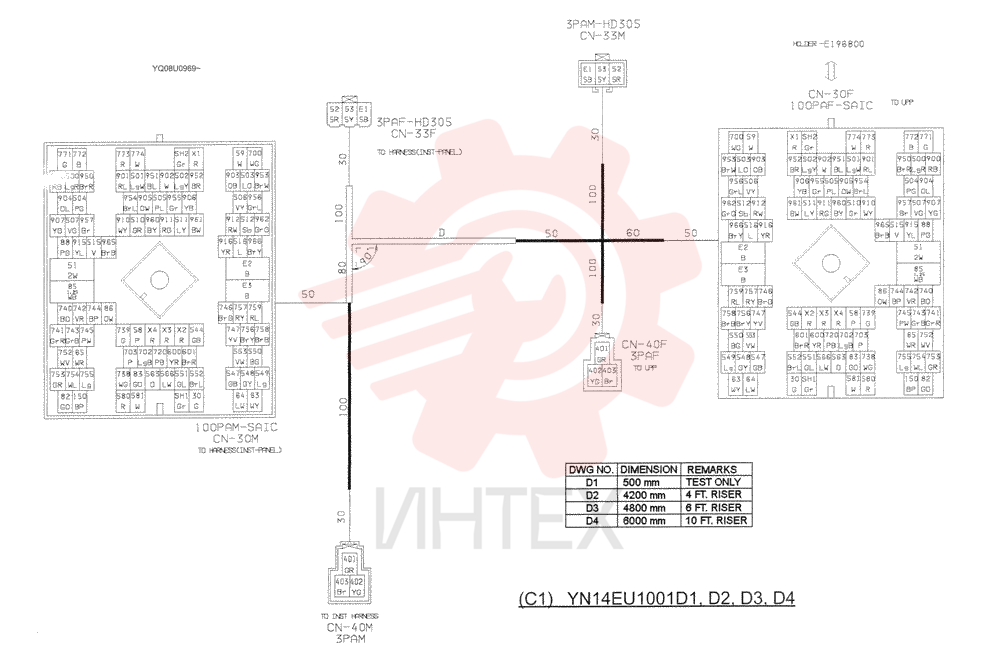 WIRE HARNESS YN13EU0001F1 (6)
