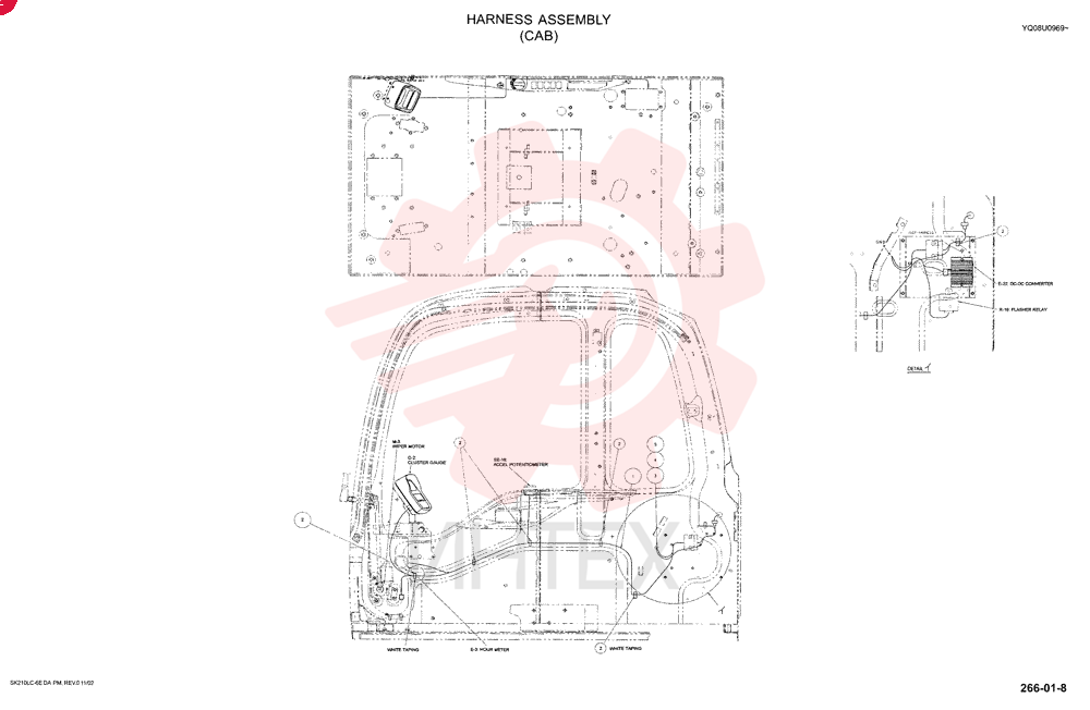 WIRE HARNESS YM14E00006F1 (3)