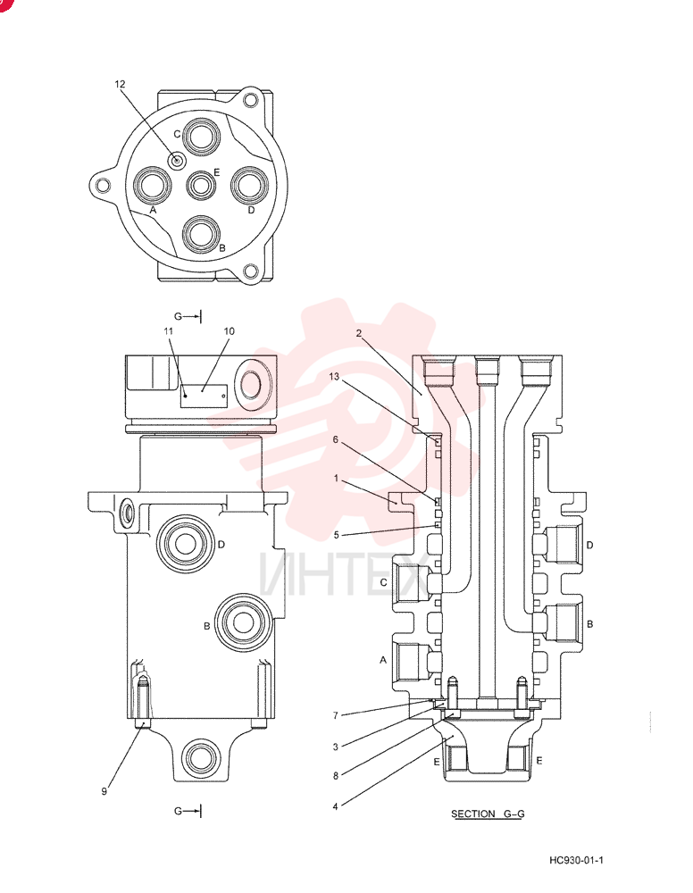 CENTER JOINT YN55V00053F1