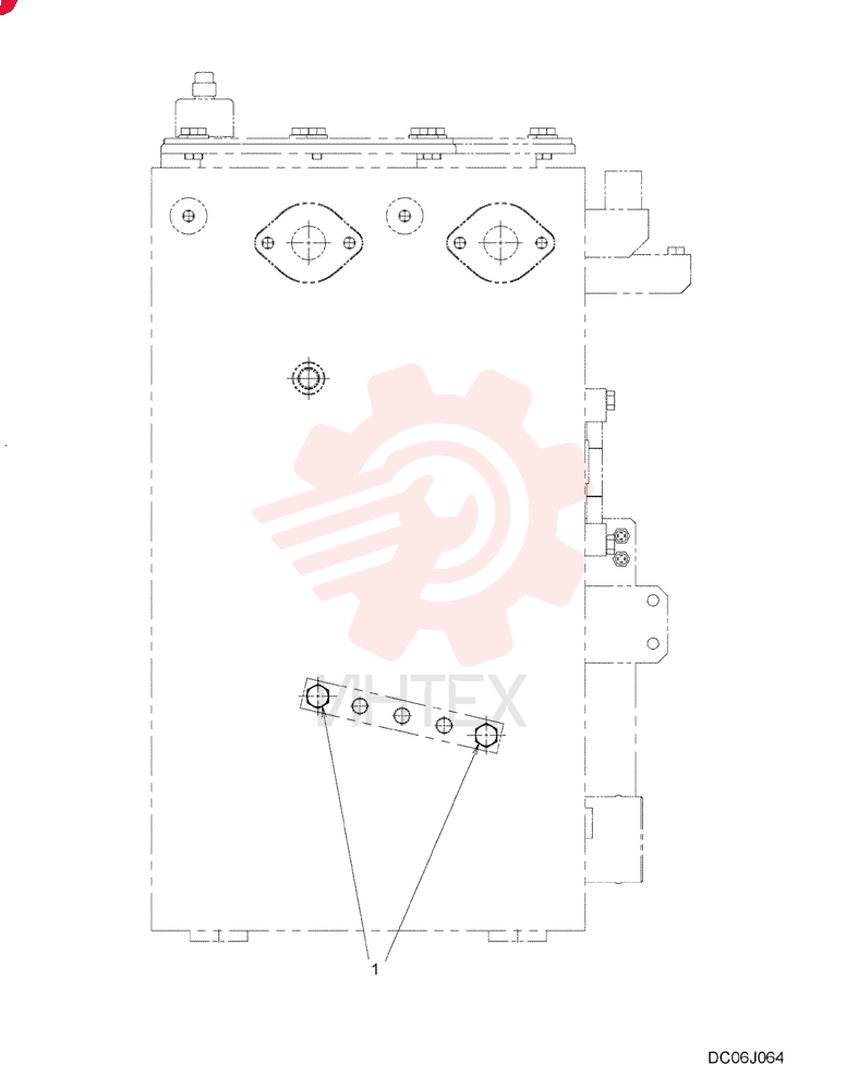 CONTROL LINES MAIN BASE SEE 1.032.00