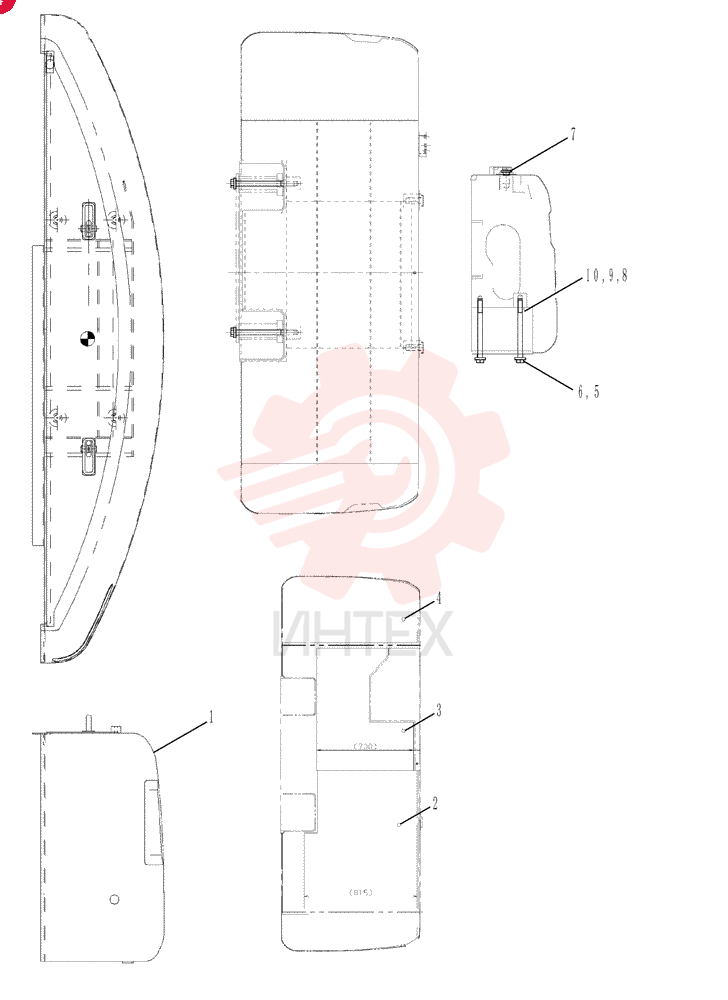 COUNTERWEIGHT,6.22 Metric Tons