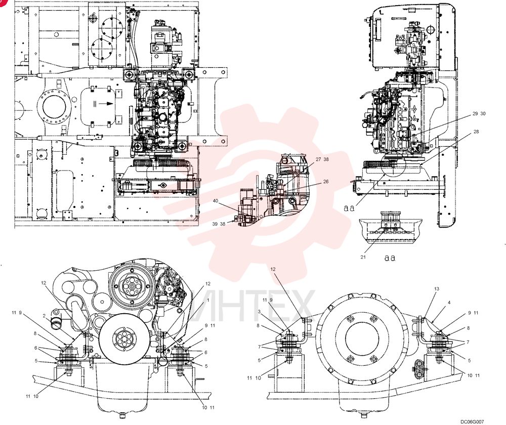 ENGINE ASSEMBLY YN02P00040F1