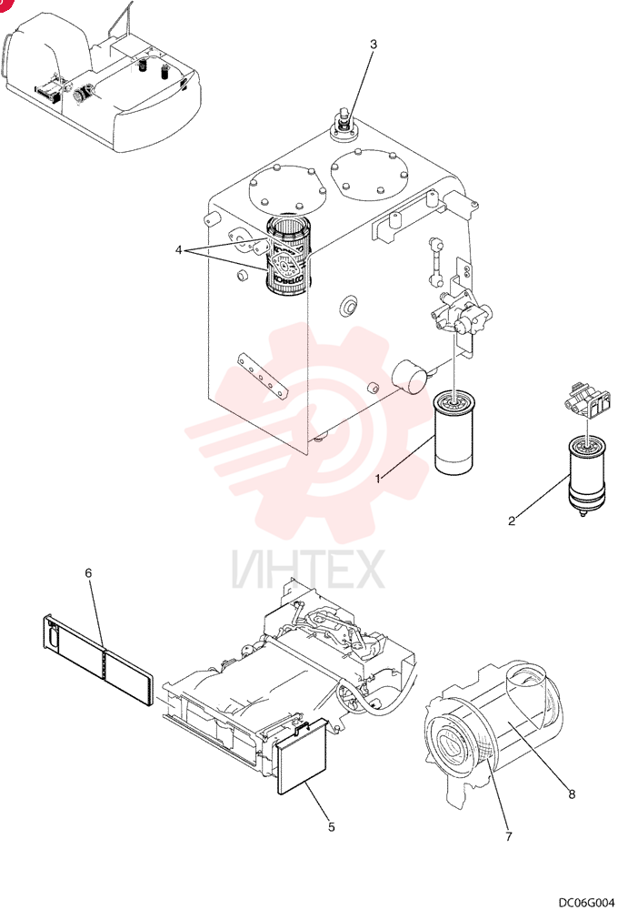 ENGINE OIL FILTER 87646666 (2)