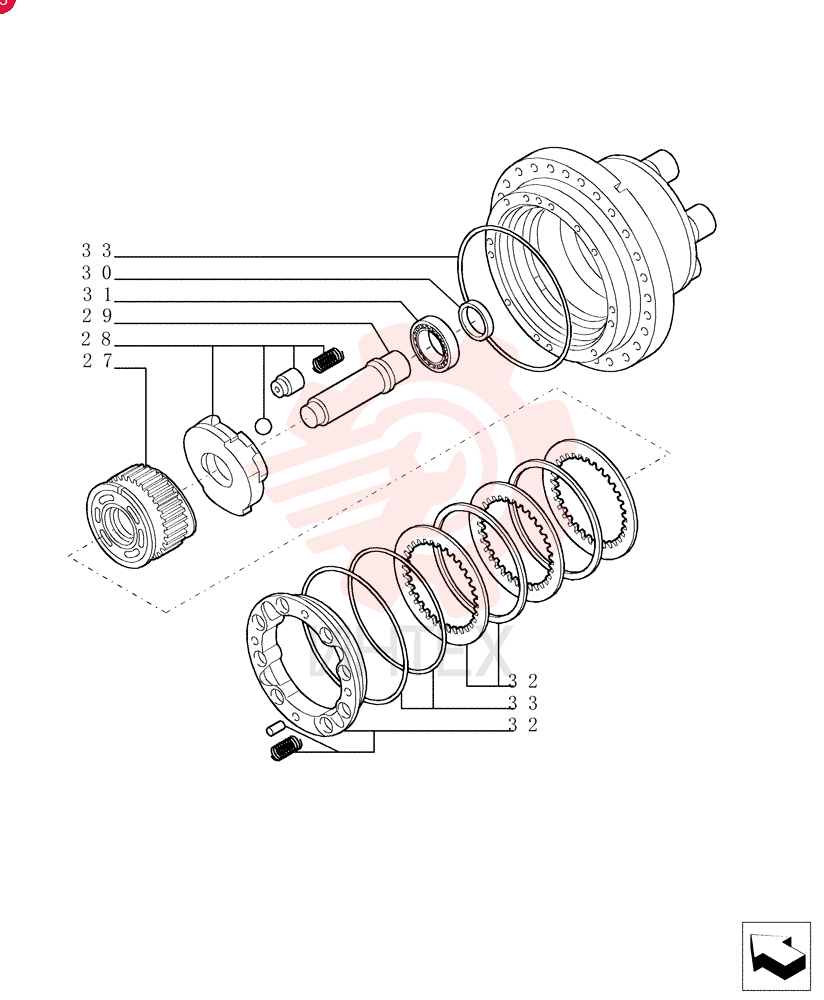 HYDRAULIC MOTOR 87573484 (1)