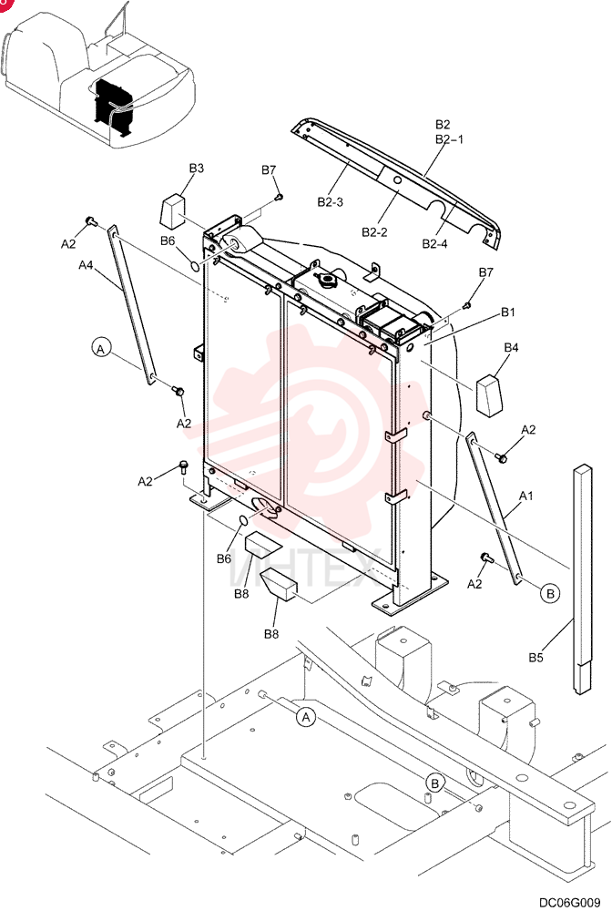 RADIATOR INSTAL YN05P00055F1