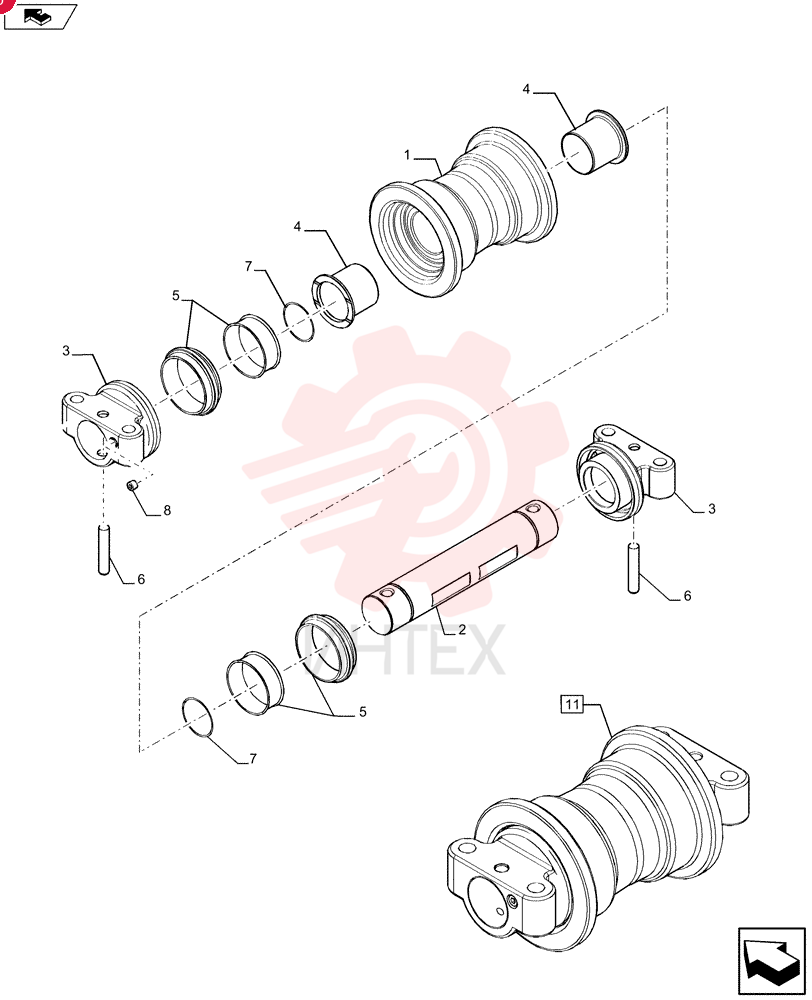 ROLLER LQ64D00054F1