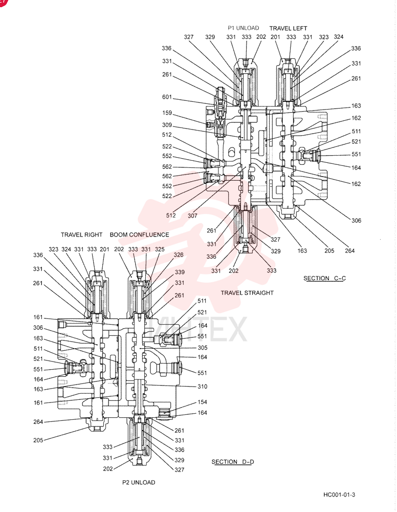 VALVE, CONTROL YN30V00101F1 (5)