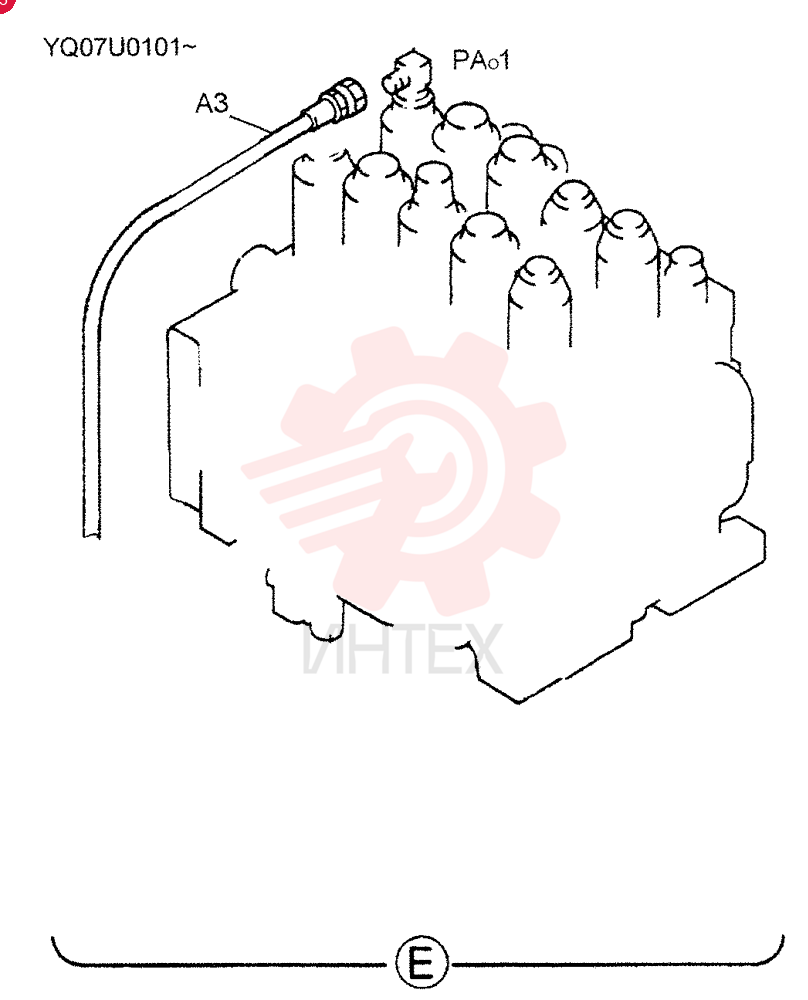 CONTROL LINES, REMOTE (BREAKER) YN68H00050F1 (1)
