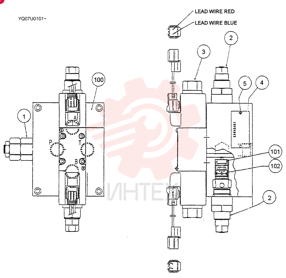 CONTROL VALVE YN30V00013F1