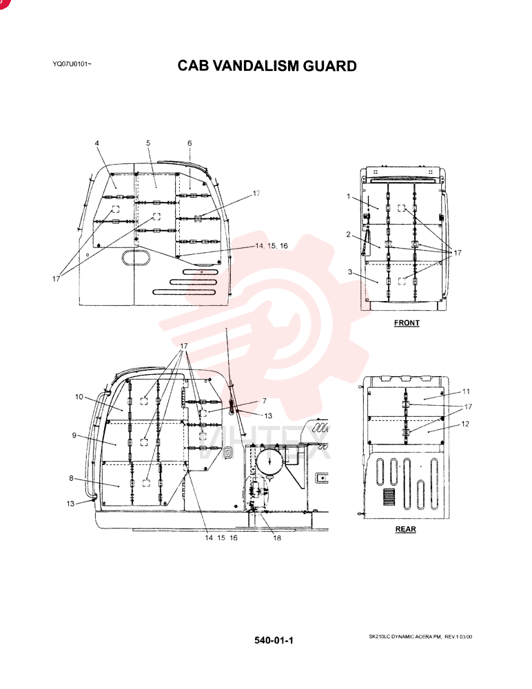 GUARD ASSY. YN25C00003F1 (2)