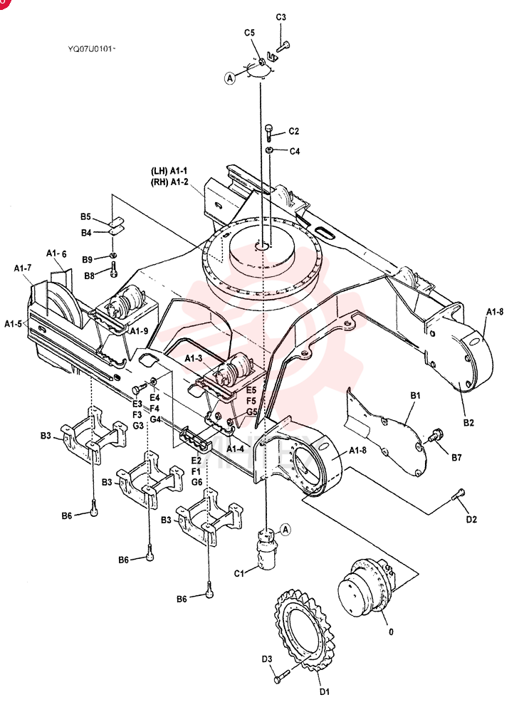 HYDRAULIC MOTOR YN15V00011F1 (4)