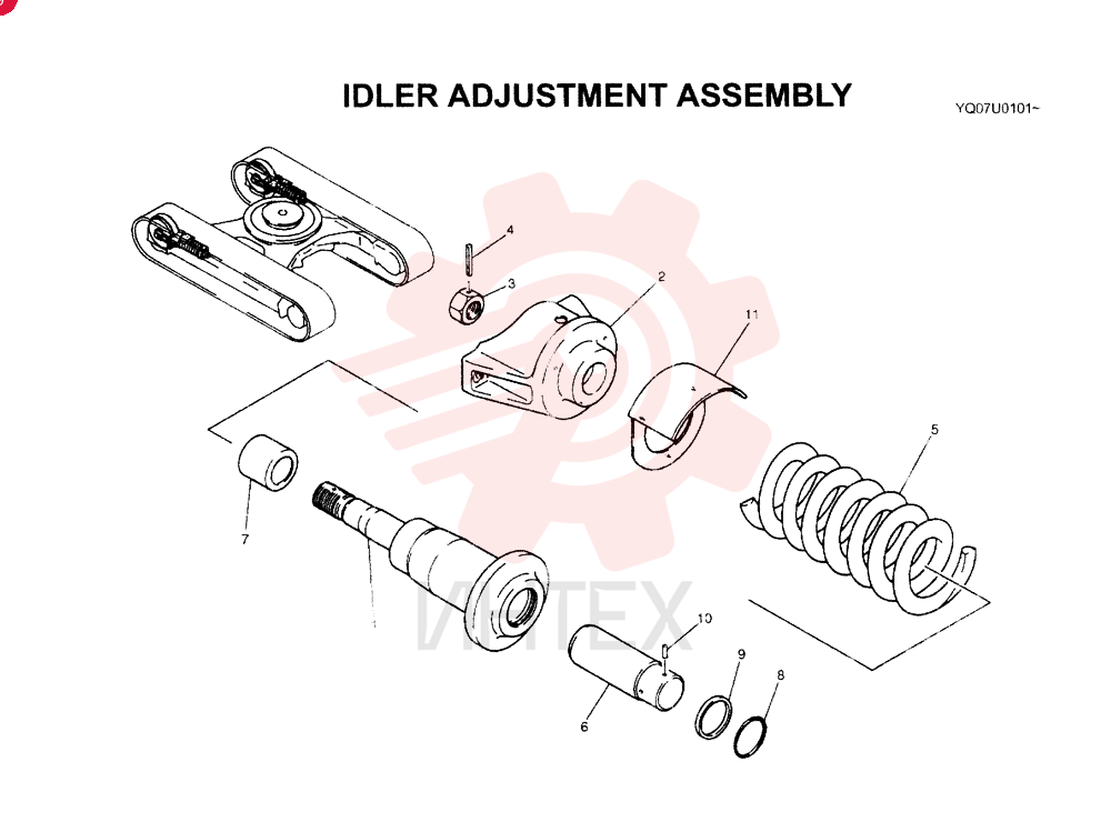 IDLER YN54D00003F1