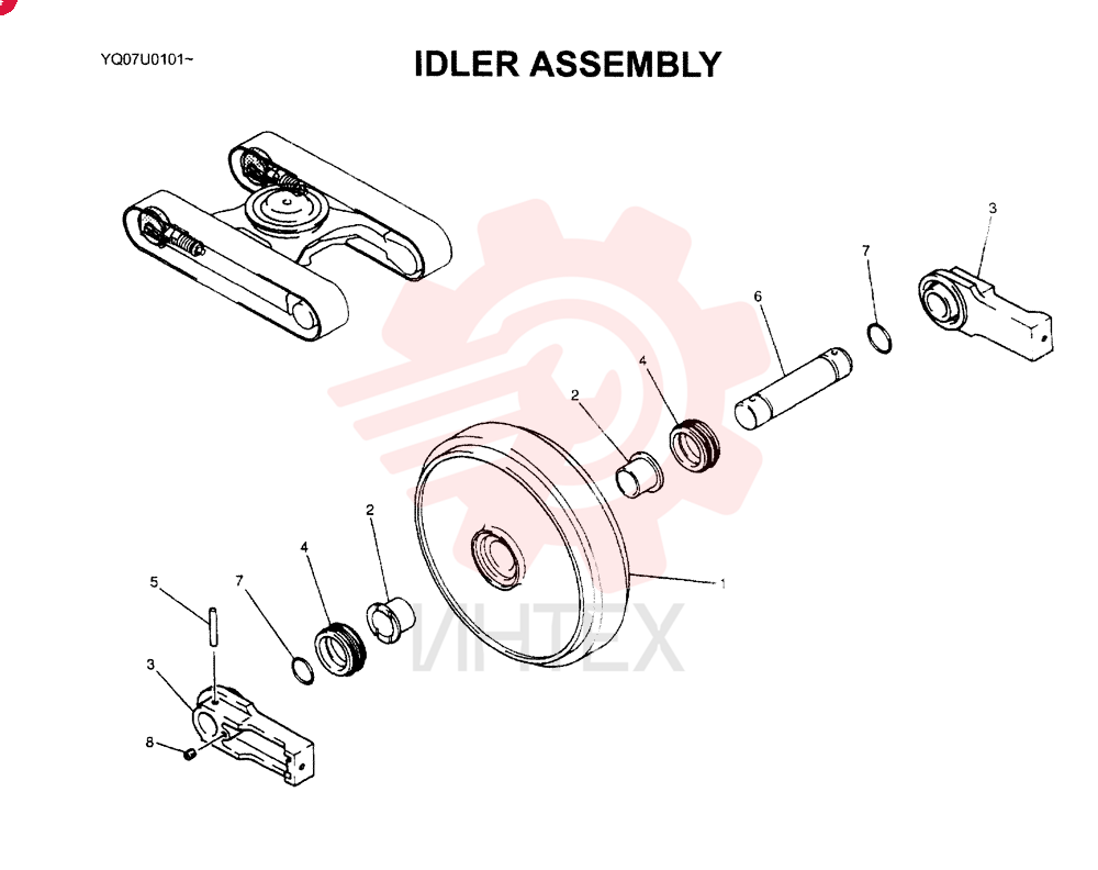 IDLER YN52D00009F1