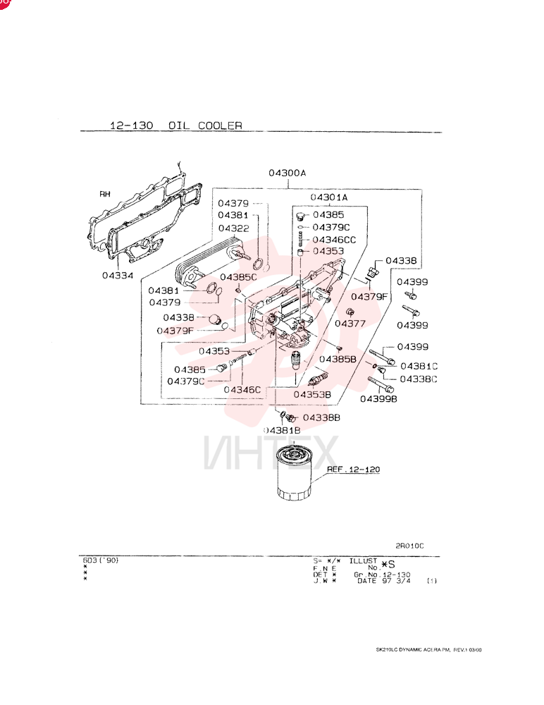 OIL COOLER VAME088521