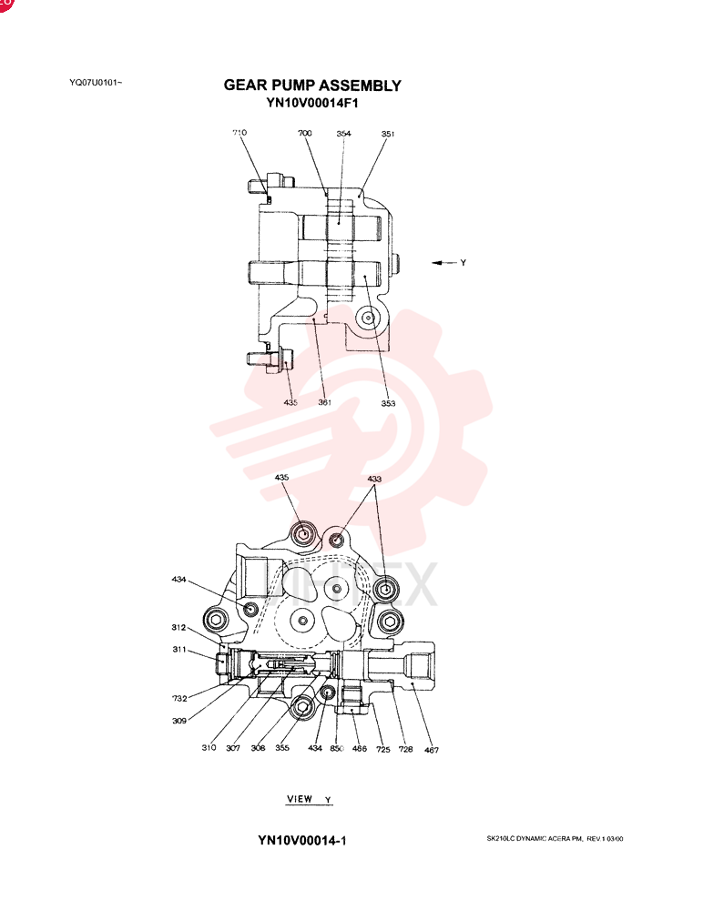 PUMP YN10V00014F1