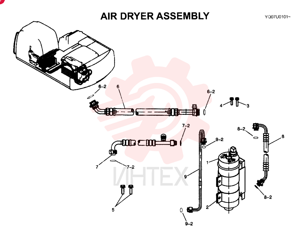RECEIVER-DRYER,Air Conditioner YN96V00004F1