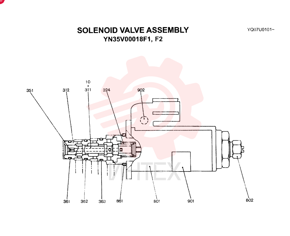 SOLENOID VALVE YN35V00018F1