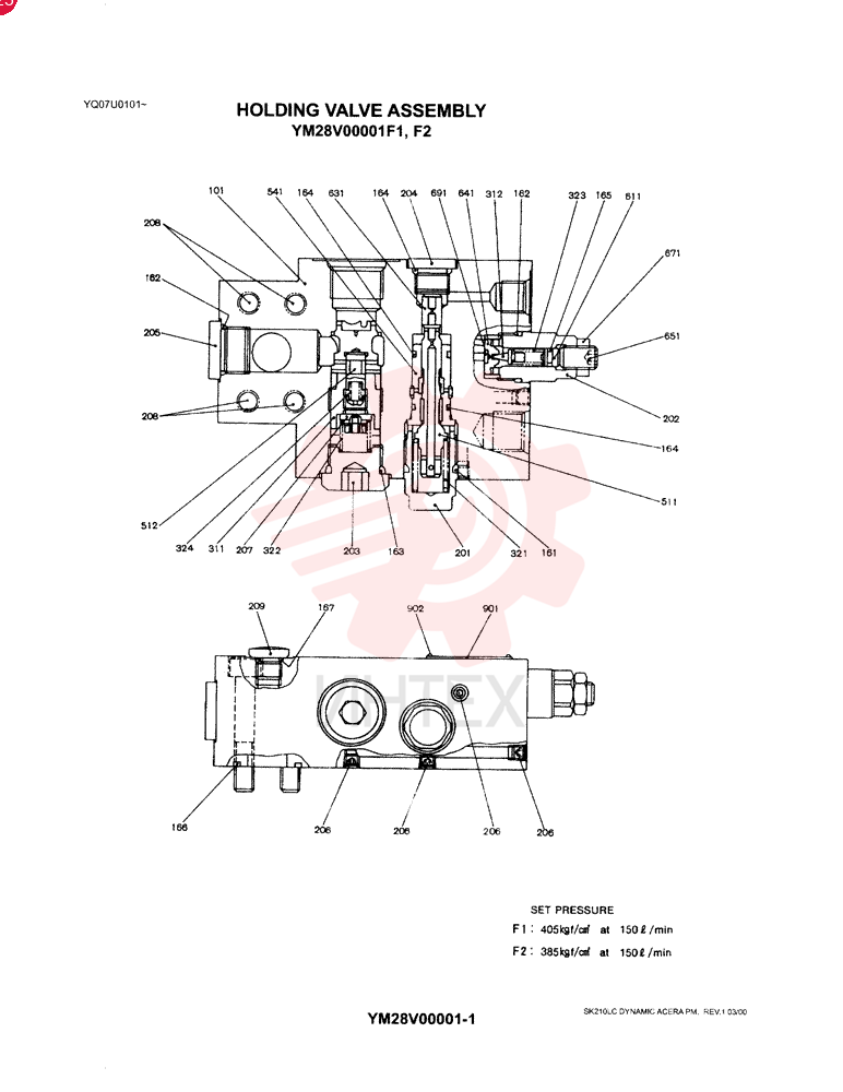 VALVE YM28V00001F1