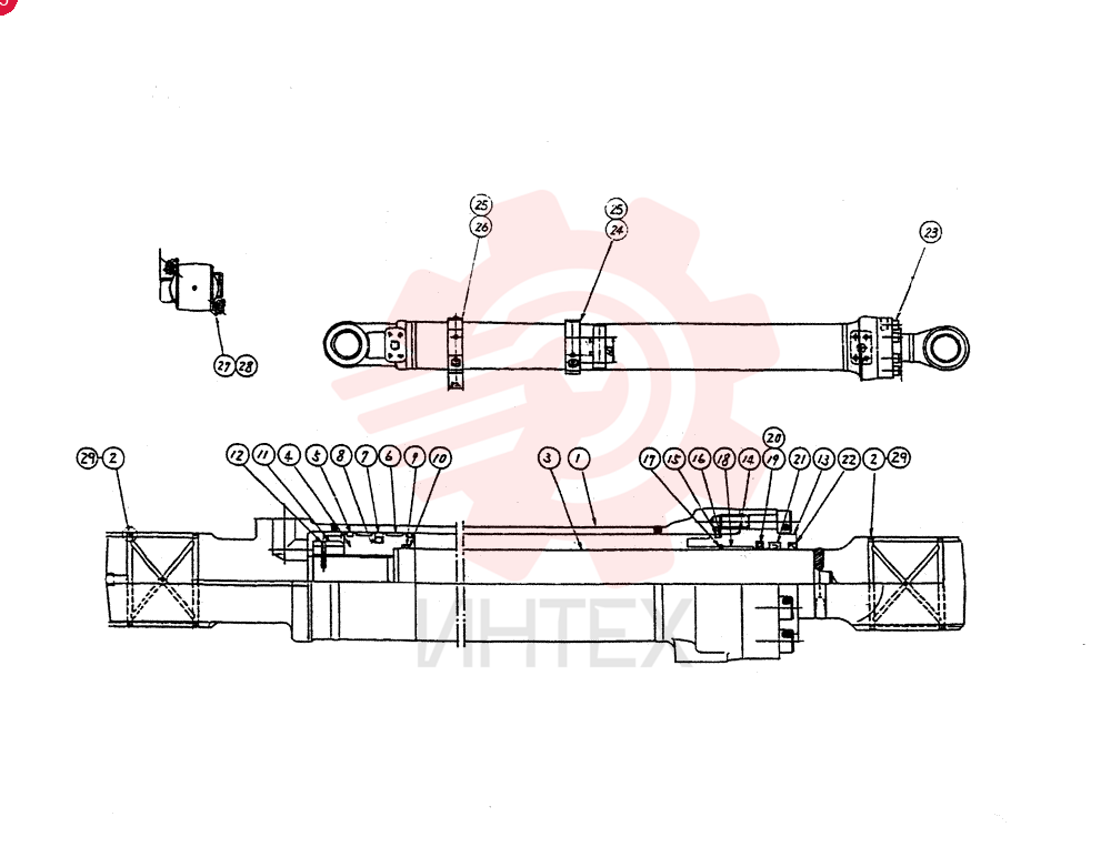 CYLINDER 2438U1097F2