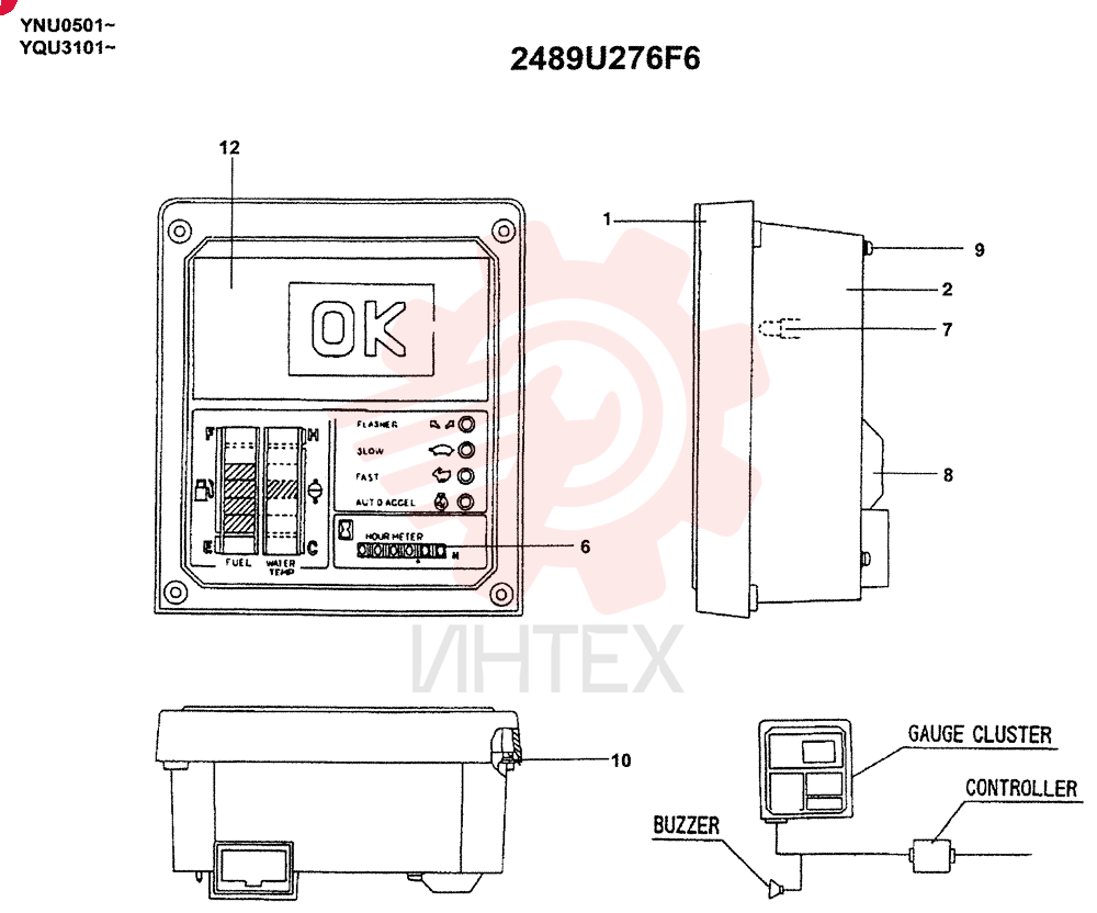 GAUGE 2489U276F6