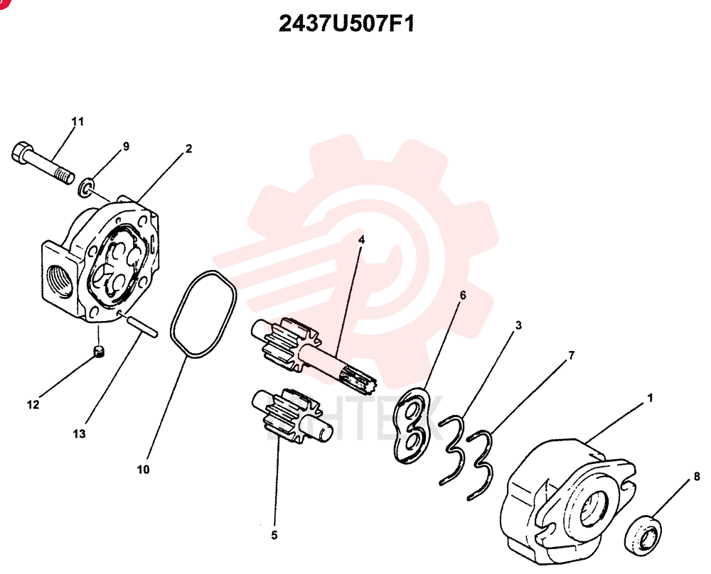 PUMP 2437U507F1