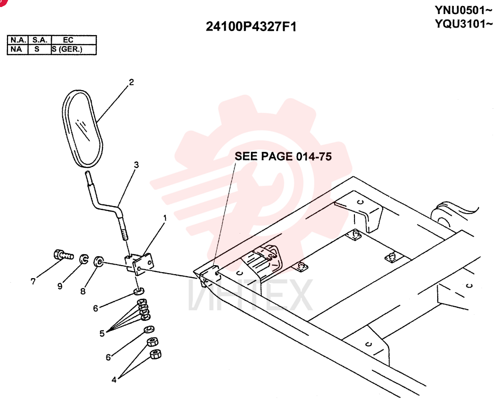 U-BRACKET 2416P19889
