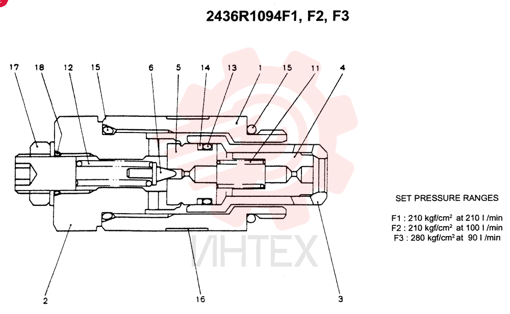 VALVE 2436R1094F1
