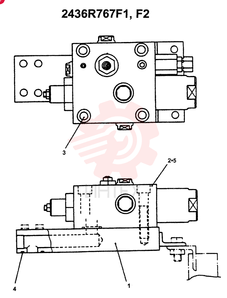 VALVE ASSY, HOLDING 2436R767F1