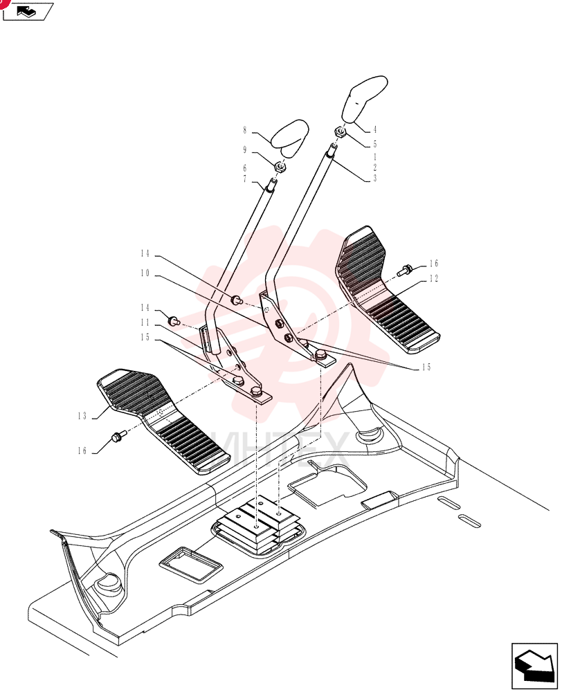 Operators (1 Pedal) YB03M00144F1 (4)