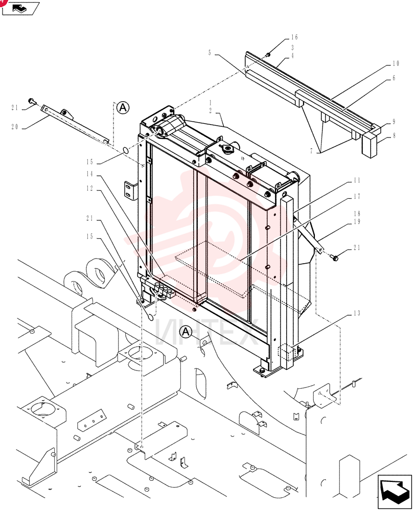 Схема (SK215SRLC) - SHORT RADIUS EXCAVATOR ASN LA06-02501 (1/11-12/11) YB05P00022F1 (1)
