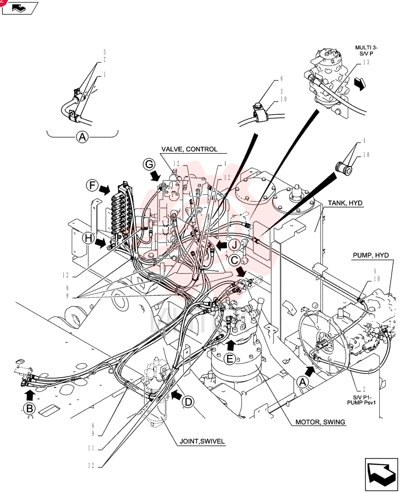 Valve (Nibbler & Breaker) YB64H00107F1 (5)