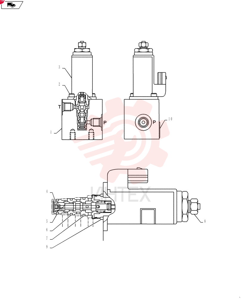 Valve (Nibbler & Breaker) YB64H00107F1 (6)