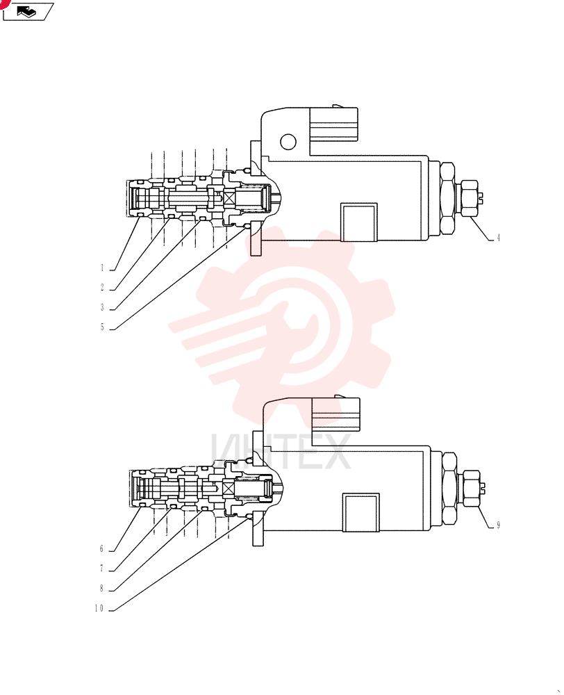 Valve (Nibbler & Breaker) YB64H00113F1 (3)