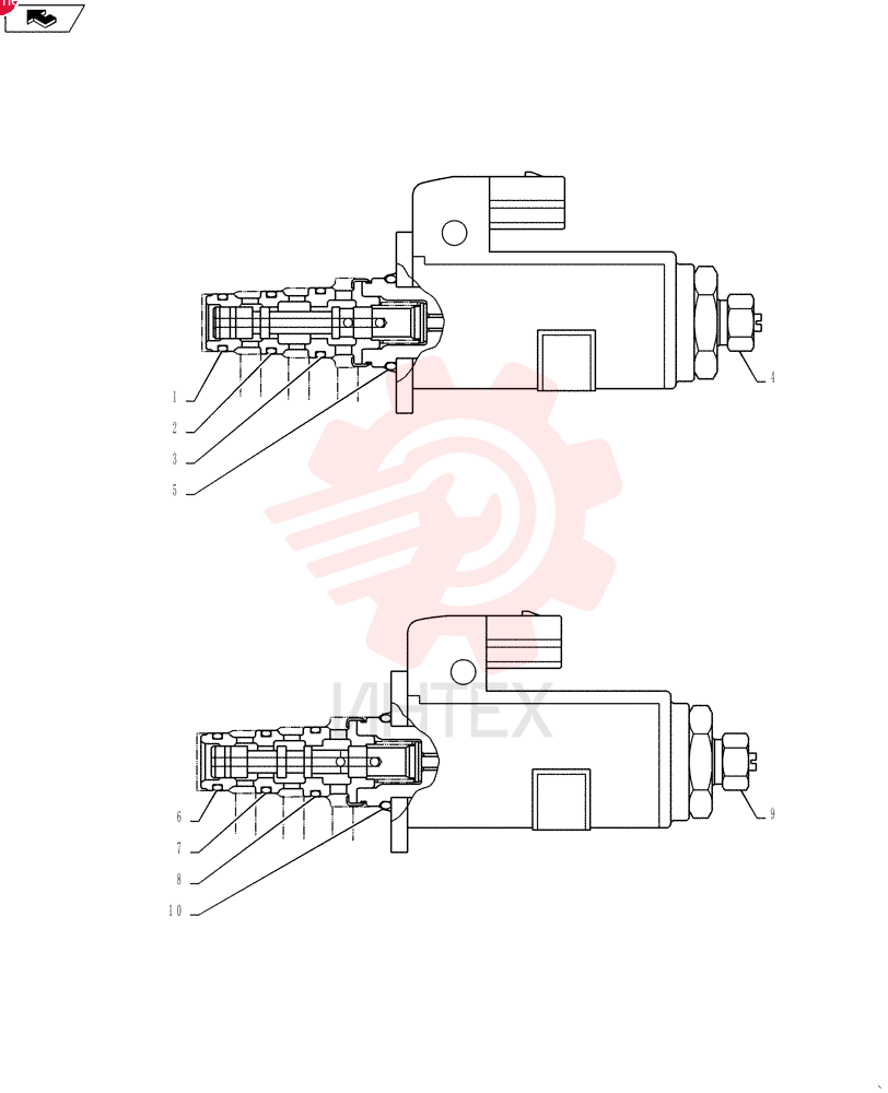 Valve (Nibbler & Breaker) YB64H00113F1 (5)