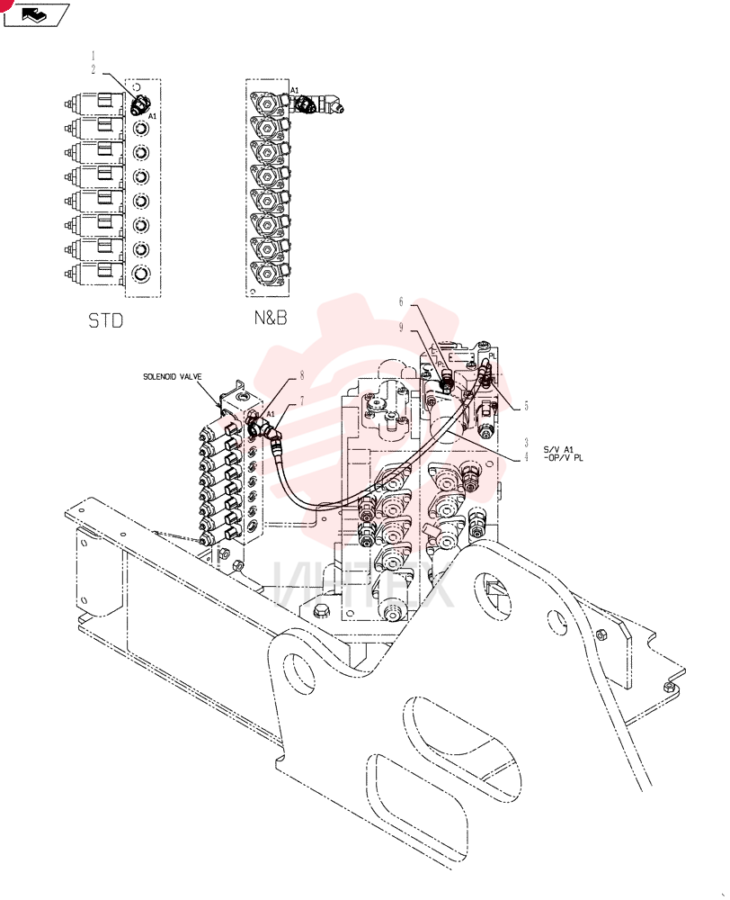 Valve (Nibbler & Breaker) YB64H00113F1 (8)