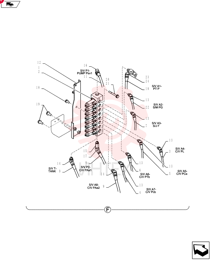 Valve (Nibbler & Breaker) YB64H00107F1 (1)
