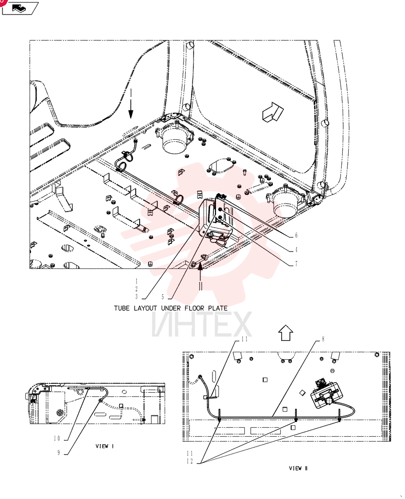 Washer (Rops Cab) YT54C00006F1