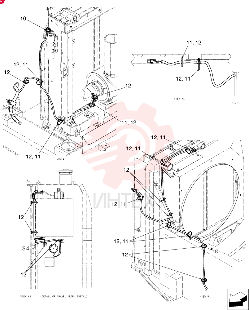 CABLE TIE,2.50mm W x 205mm L PY01P01043DA (3)