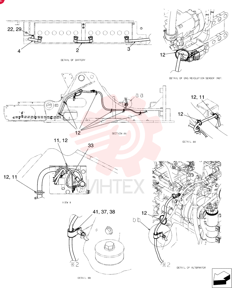 CABLE YB13E01040P2