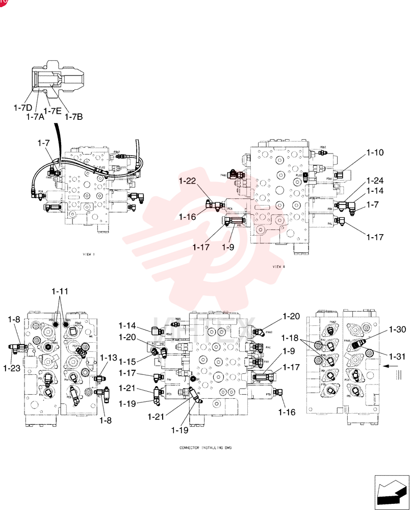 CHECK VALVE YN21V00005F1