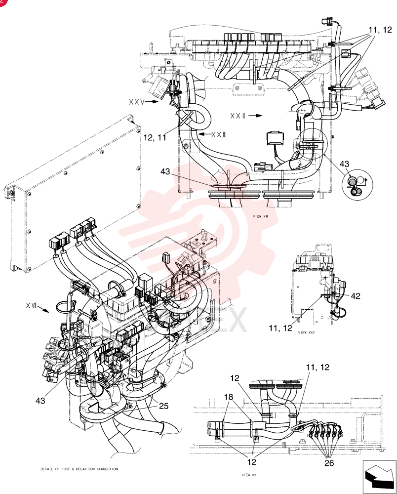 CLIP,M8 x 8.20mm Shank YN13E01375P1 (2)