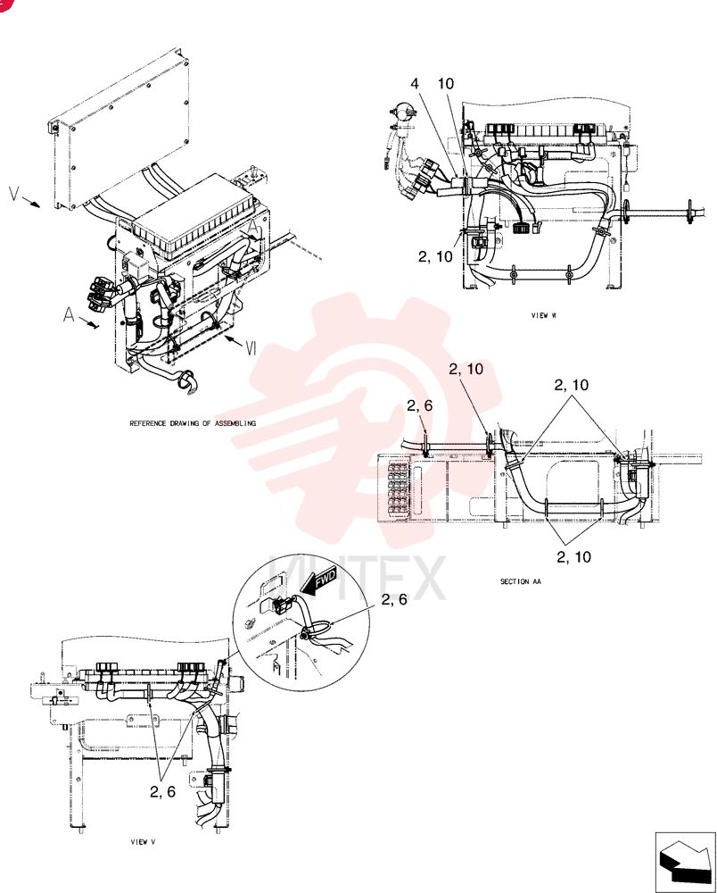 CLIP,M8 x 8.20mm Shank YN13E01375P1 (3)