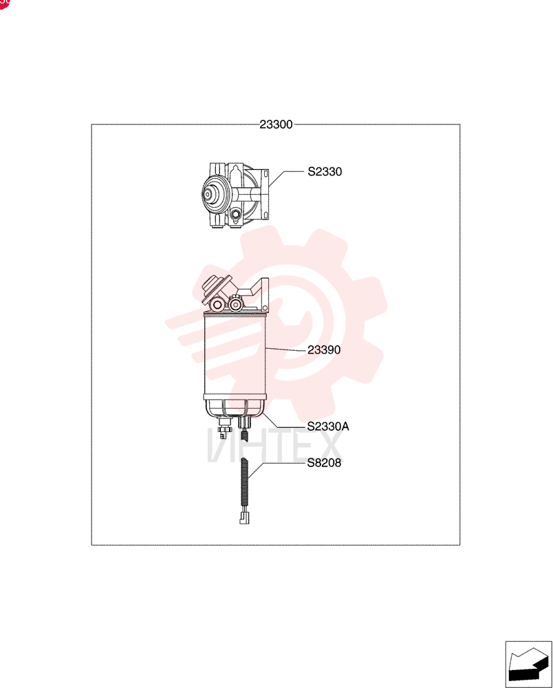 FUEL FILTER VH23300E0201