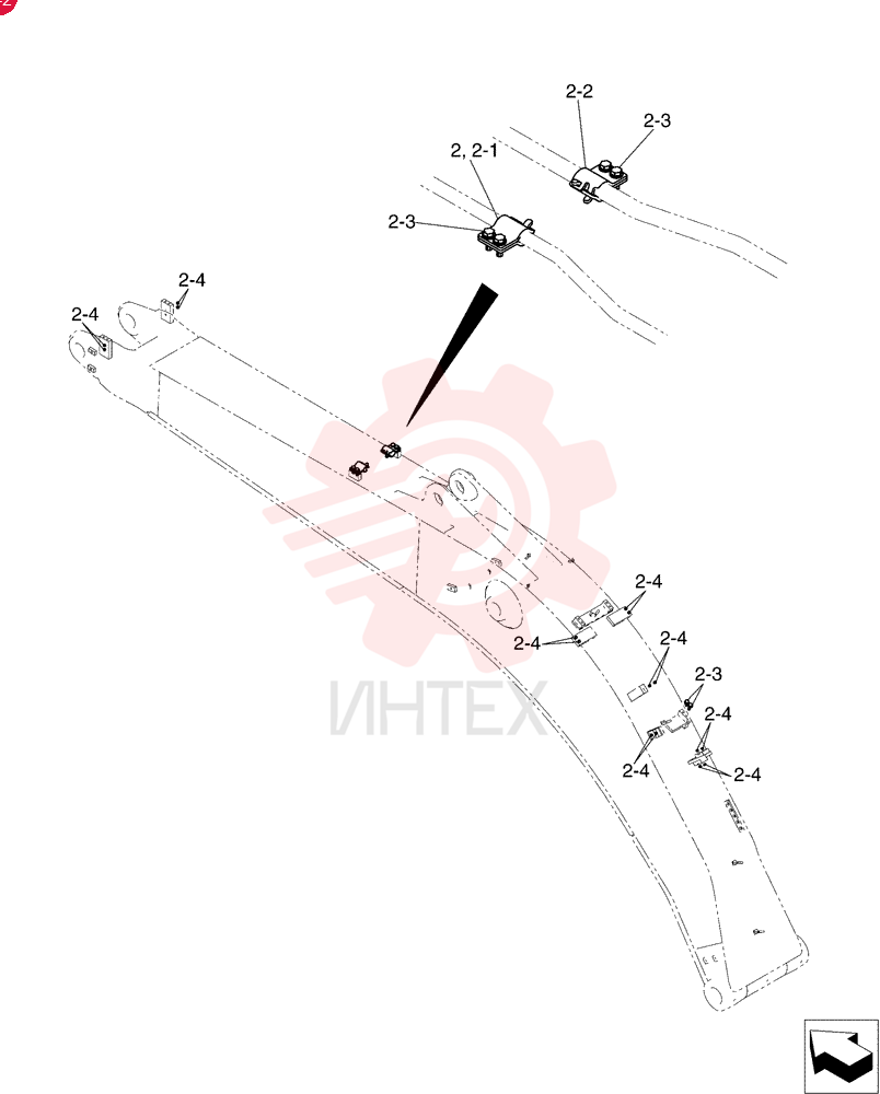 Hyd., Boom YB42H00043F1