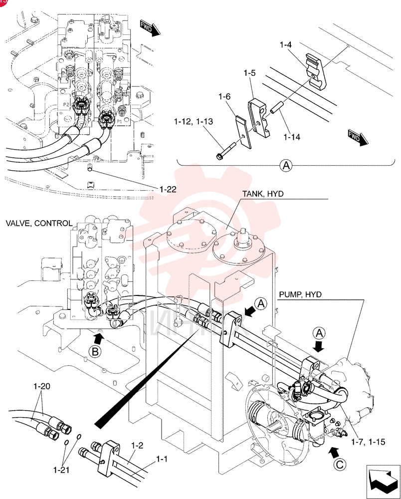 Hyd. Pump YF30H00007F1