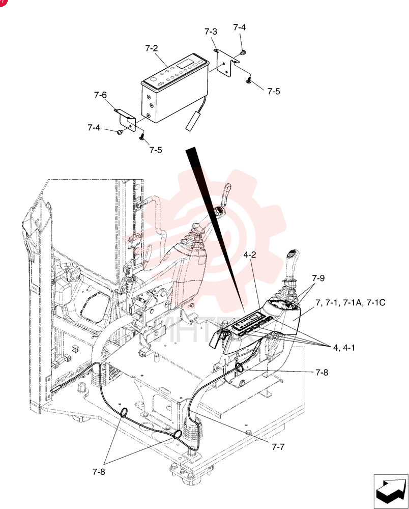 Схема (SK215SRLC) - SHORT RADIUS EXCAVATOR ASN LA06-02501 [NON PRODUCTION] (1/07-12/11) YN50E00059F1