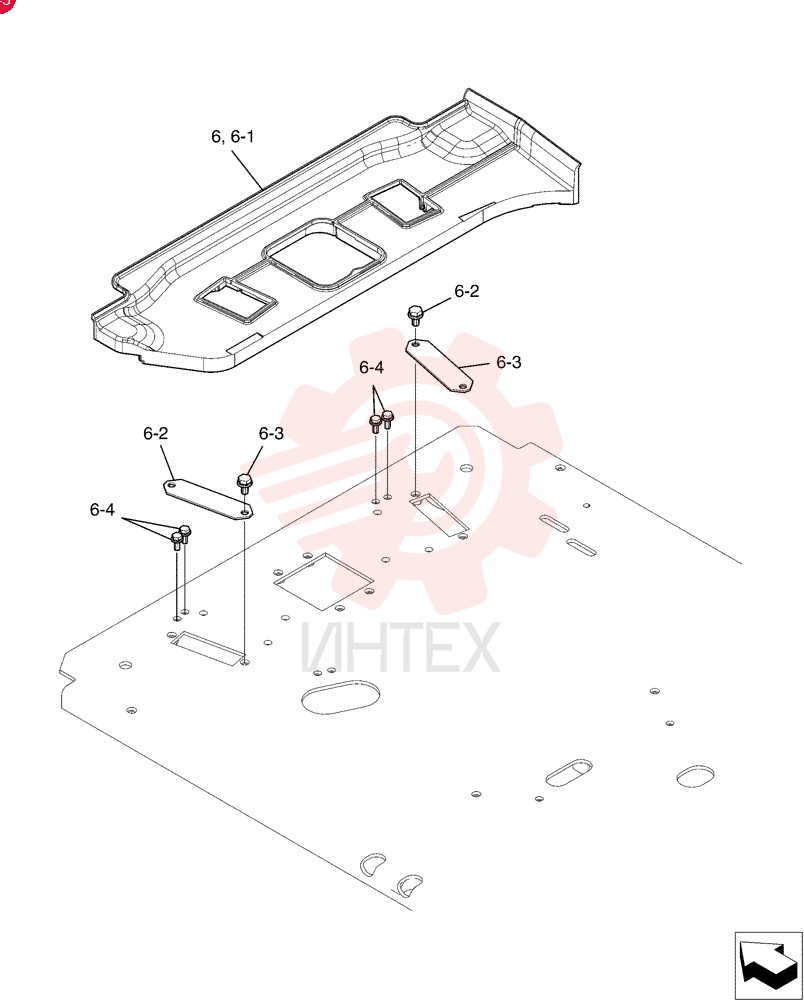 Схема (SK215SRLC) - SHORT RADIUS EXCAVATOR ASN LA06-02501 [NON PRODUCTION] (1/07-12/11) YN55M00009F1