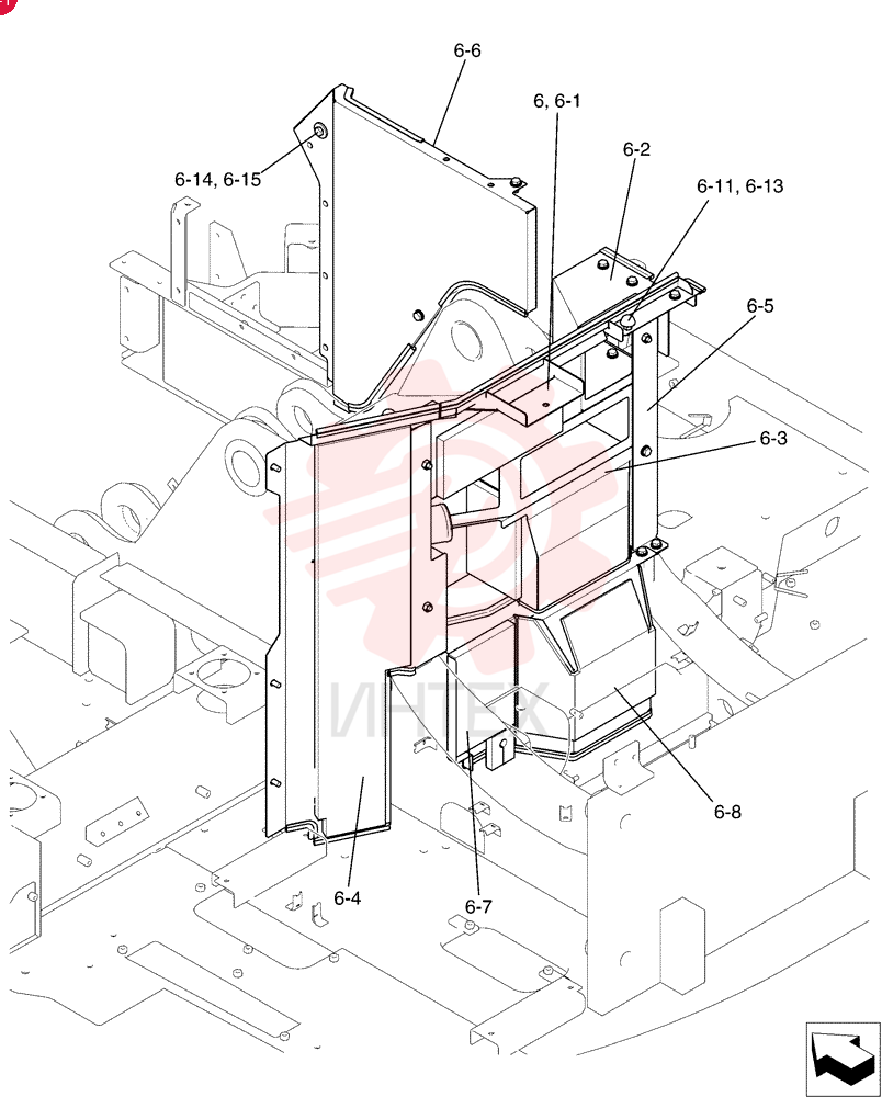 Схема (SK215SRLC) - SHORT RADIUS EXCAVATOR ASN LA06-02501 [NON PRODUCTION] (1/07-12/11) YB21C00024F1